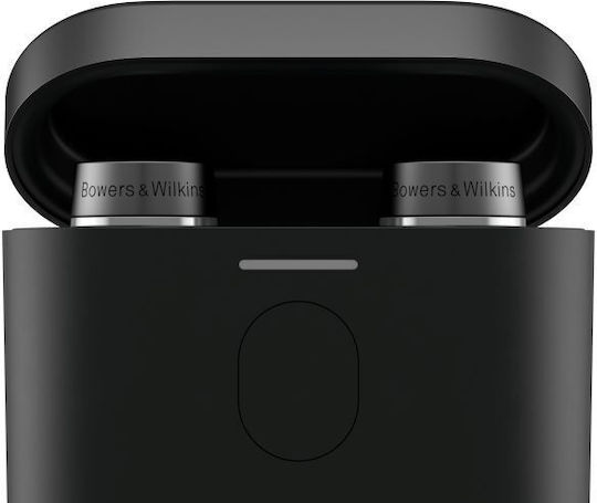 Bowers & Wilkins Pi7 S2 In ear Bluetooth хендсфри Слушалки с Устойчивост на Пот и Кутийка за Зареждане Черен