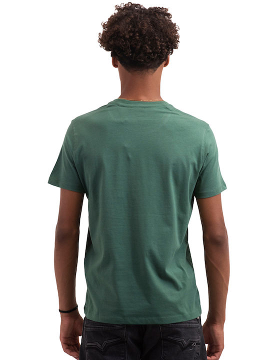 U.S. Polo Assn. T-shirt Bărbătesc cu Mânecă Scurtă Verde