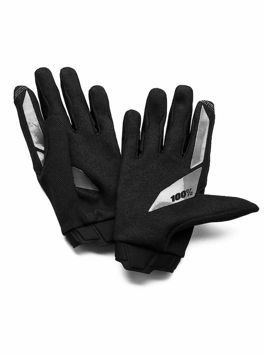 100% Ridecamp Summer Men's Motocross Gloves Black