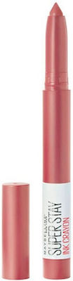 Maybelline Superstay Ink Crayon De lungă durată Creion Ruj Mată 190 Blow The Candle 1.5gr