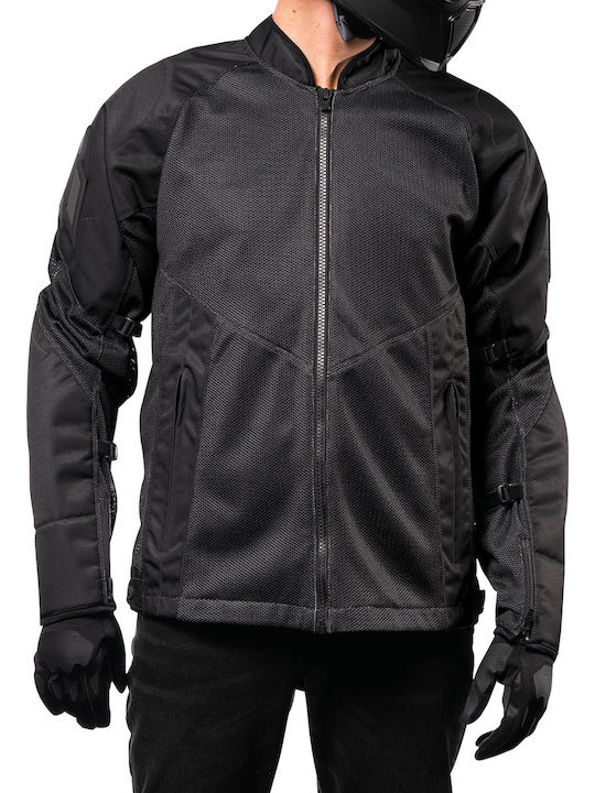Icon Mesh AF Bărbătesc Geacă de motocicletă 4 Sezoane Negru
