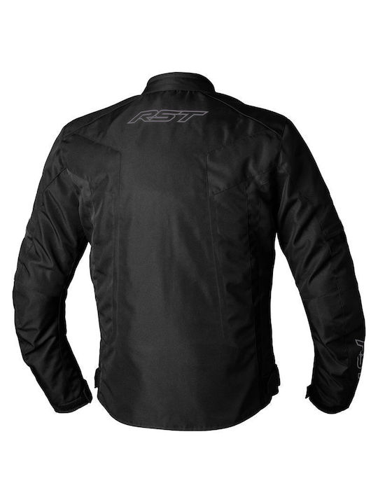 RST Textile Pilot Evo Winter Herren Motorradjacke Wasserdicht Schwarz