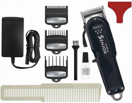 Wahl Professional 5 Star Senior Cordless Επαγγελματική Κουρευτική Μηχανή Μαύρη 08504-016