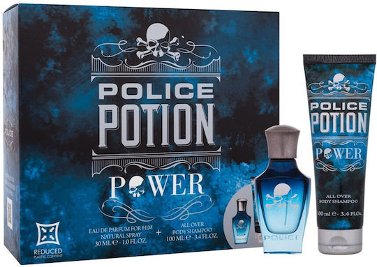 Police Potion Power Männer Duftset mit Eau de Parfum und Duschgel 2 Stück