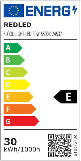 Redled Rezistent la apă Proiector LED 100W Alb Cald IP65