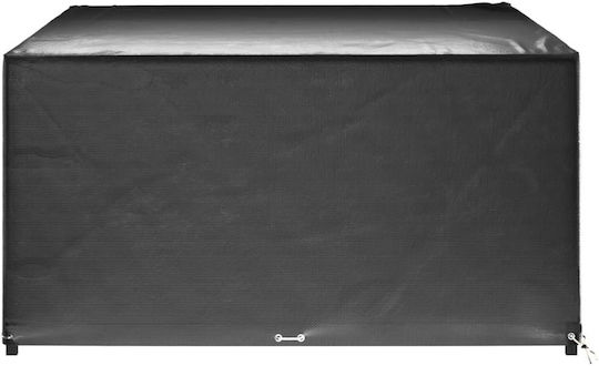 vidaXL Waterproof Dining Table Cover Black 300x250x90cm