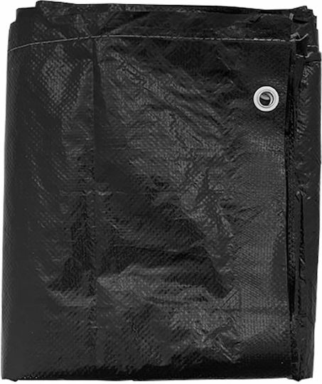 vidaXL Waterproof Dining Table Cover Black 240x180x80cm