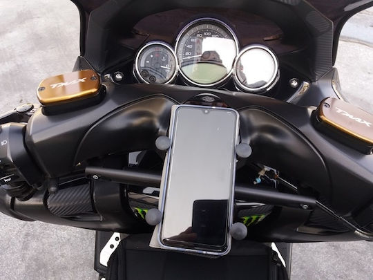 Moto Discovery Yamaha T-MAX 500 GPS- und Handy-Halterung Moto