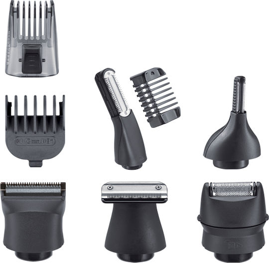 Remington Graphite Series G5 Σετ Επαναφορτιζόμενης Κουρευτικής Μηχανής Ασημί PG5000