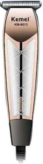 Kemei Professional Rechargeable Hair Clipper Rose Gold KM-6013