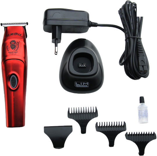 Lim Hair TrimLim 10K Bestiola Επαναφορτιζόμενη Κουρευτική Μηχανή Κόκκινη