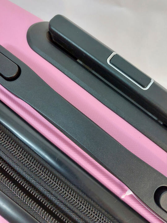 Diplomat Set The Seagull Collection Hard Pink Suitcases Max Height 66cm With 4 Wheels Set 2pcs
