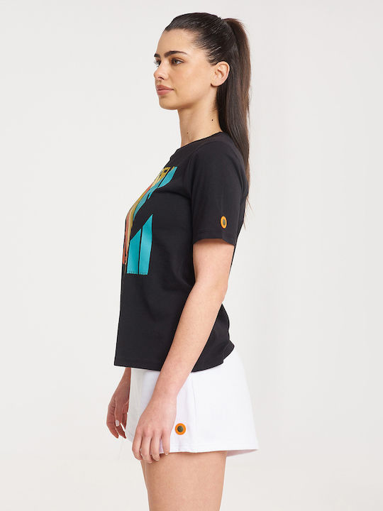 Mei Γυναικείο T-shirt Μαύρο