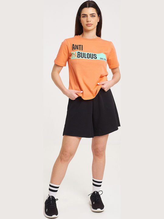 Aiko Γυναικείο T-shirt Πορτοκαλί