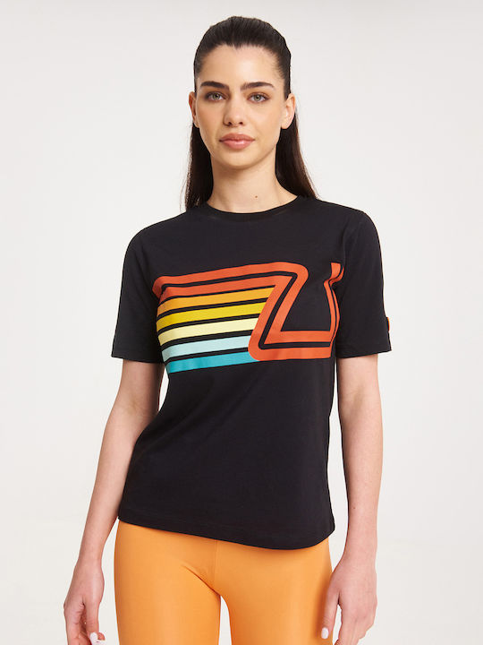 Hiroko Γυναικείο T-shirt Μαύρο