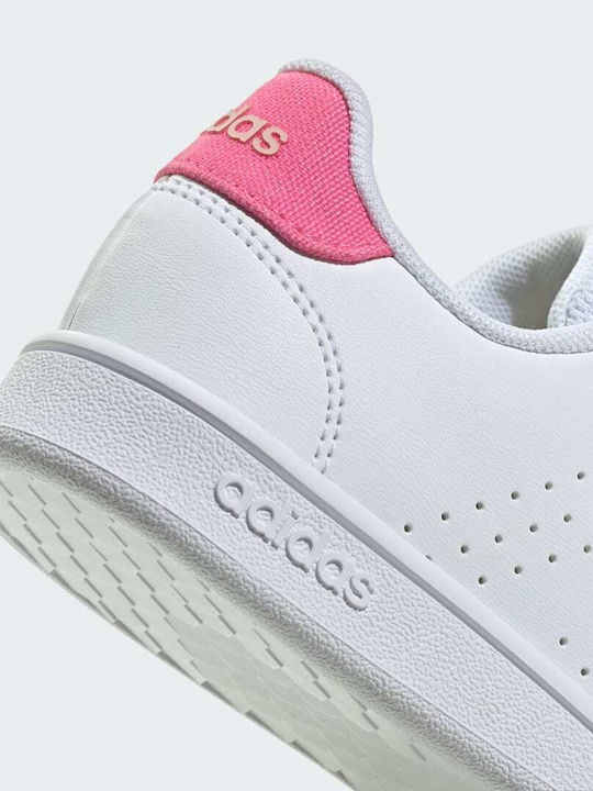 Adidas Încălțăminte Sport pentru Copii talpa joasa Grand Court cu Scai Cloud White / Pulse Magenta / Wonder Quartz