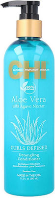 CHI Aloe Vera Curls Defined Conditioner για Ενυδάτωση για Σγουρά Μαλλιά 340ml