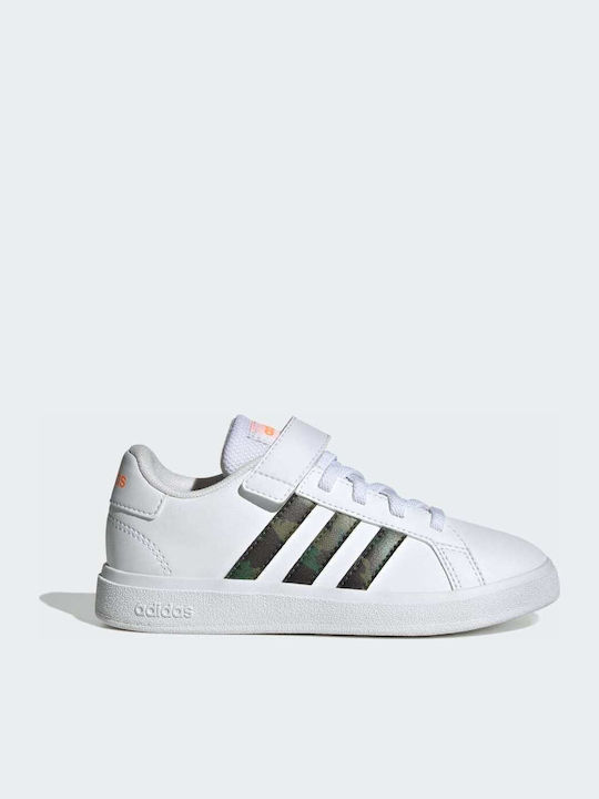 Grand Court GRAND COURT 2.0 Детски маратонки Low Cloud White / Screaming Orange
