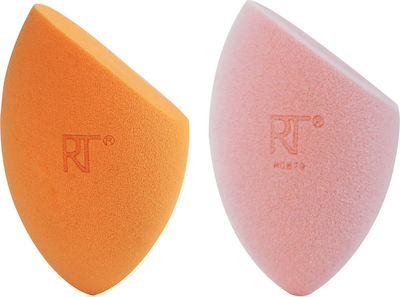 Real Techniques Synthetic Make Up Sponge Set for Foundation 2pcs