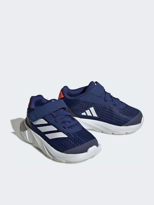 Duramo Duramo SL EL I Kids Sports Shoes Running with Hoop & Loop Closure Victory Blue / Cloud White / Solar Red