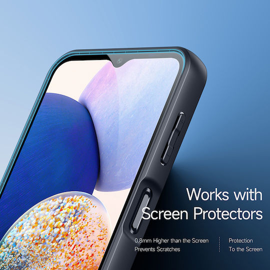 Dux Ducis Aimo Series Back Cover Plastic / Silicon Negru (Galaxy A14)