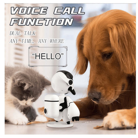 Factory Cameră Ascunsă WiFi Robot cu Slot pentru Card de Memorie