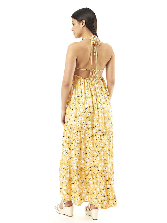 Verde Summer Maxi Dress Yellow