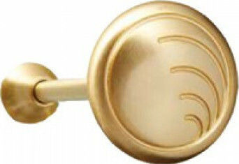 Anartisi A3 Metallic Curtain Holdback Wall Χρυσό Σατινέ