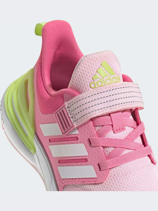 RapidaSport RapidaSport EL K Kids Sports Shoes Running with Hoop & Loop Closure Pink