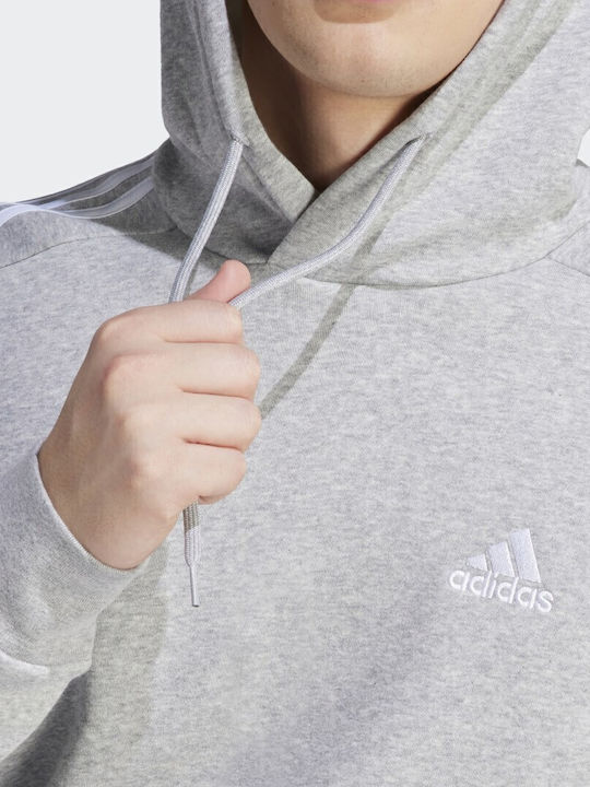 Essentials Sweatshirt With Hood Medium Grey Heather
