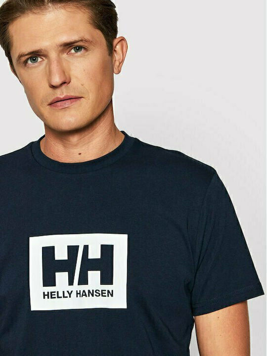 T-shirt Navy Μπλε