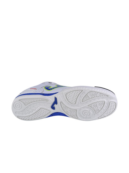 Joma Top Flex 2342 IN Χαμηλά Ποδοσφαιρικά Παπούτσια Σάλας Λευκά
