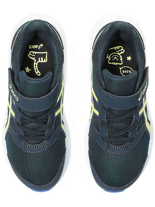 Jolt 4 PS Kids Sports Shoes Running with Hoop & Loop Closure Blue