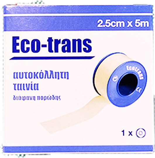 Alfa Care Eco Trans Διάφανη Επιδεσμική Ταινία 2.5cm x 5m
