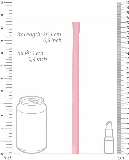 Shots Medium Triple Pump Set for Clitoris & Nipples Pink