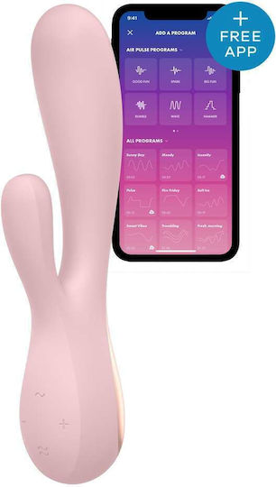 Satisfyer Mono Flex Vibrator Rabbit 20.4cm Pink