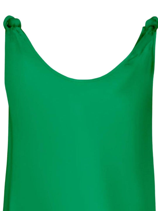 Vero Moda Damen Sommer Bluse Ärmellos Bright Green