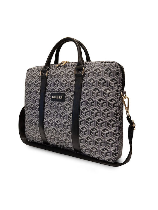 Guess G Cube Τσάντα Ώμου / Χειρός για Laptop 16" σε Μαύρο χρώμα