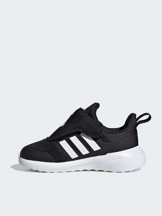 Fortarun 2.0 Kids Sports Shoes Running with Hoop & Loop Closure Black