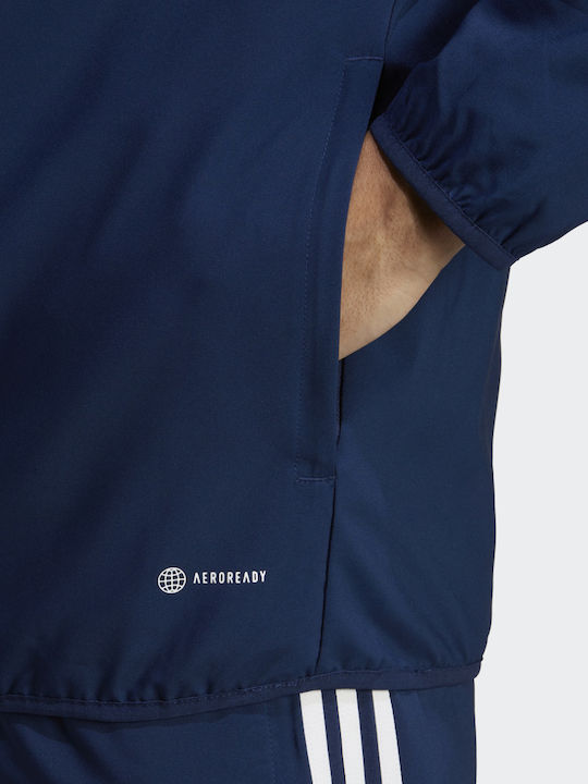 Tiro 23 League Sweatshirt mit Kapuze Team Navy Blue 2