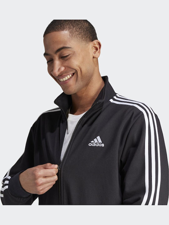 3-Stripes Σετ Φόρμας με Λάστιχο Μαύρο