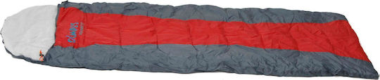 Campus Sleeping Bag Single Summer Slimlight Red