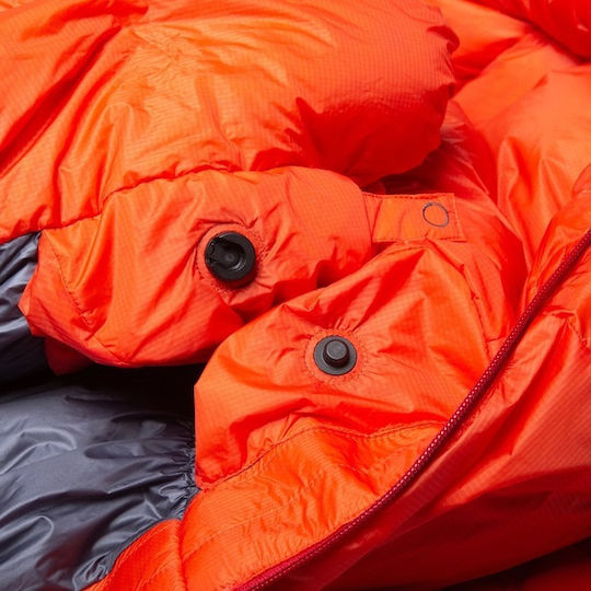 Mountain Equipment Sleeping Bag Single Winter Kryos Comfort Orange