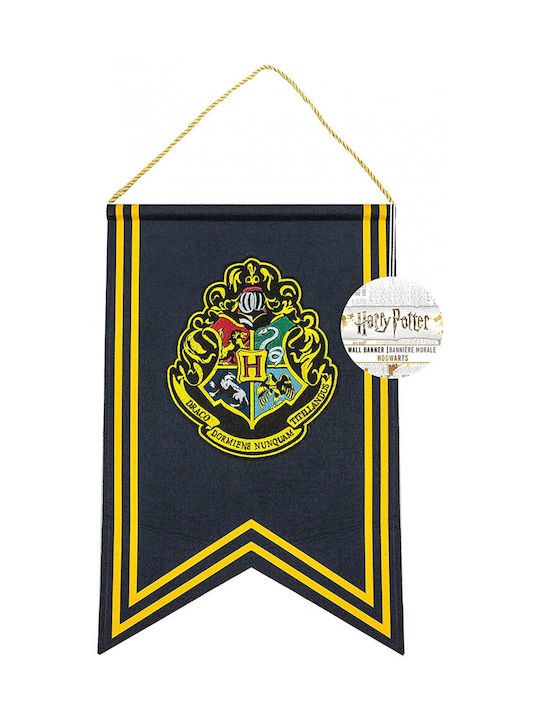 Cinereplicas Hängendes Wanddekoration Hogwarts Harry Potter aus Stoff 30x44cm