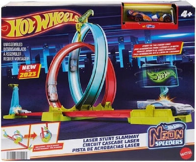 Hot Wheels Νeon Speeders Rennstrecke