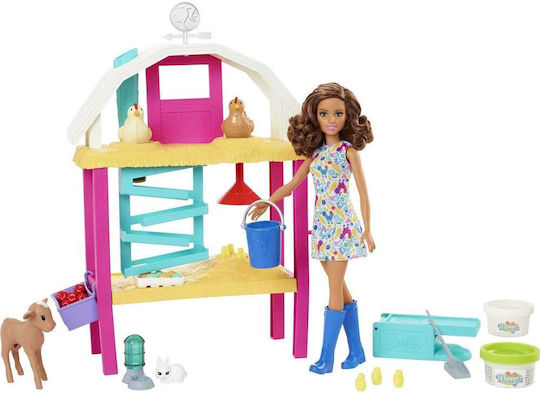 Barbie Ferma cu Animale Set de păpuși pentru 4+ ani+ Ani