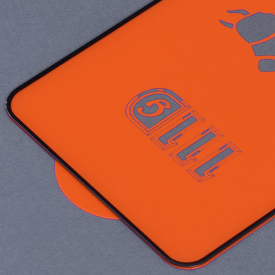 Techsuit 111D Vollkleber Vollflächig gehärtetes Glas Schwarz (Galaxy S21 FE 5G)