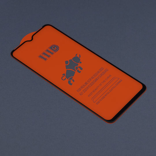 Techsuit 111D Vollkleber Vollflächig gehärtetes Glas Schwarz (Galaxy A13 5G)