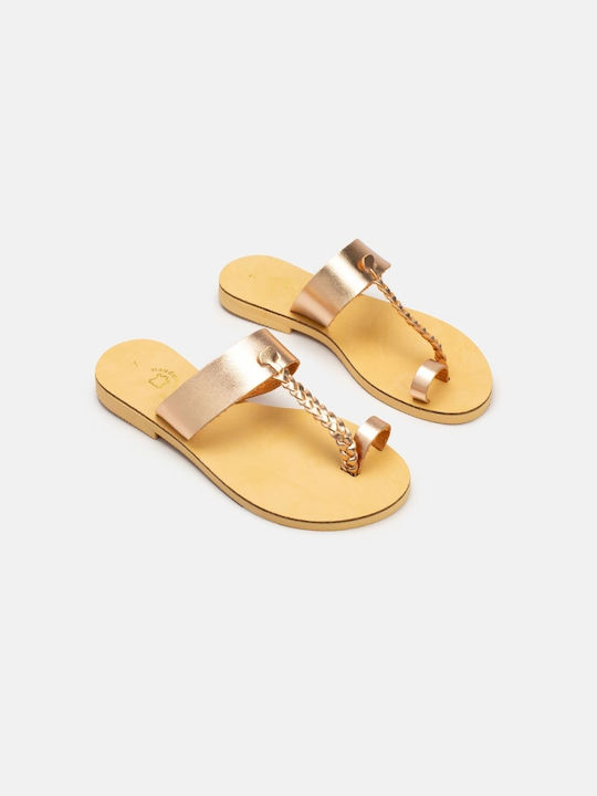 InShoes Leather Women's Flat Sandals Cooper