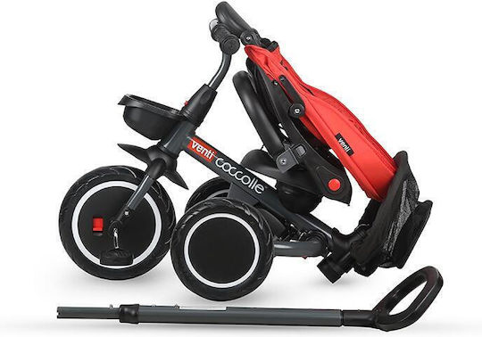Coccolle Venti Convertible with Parental Handle for 12 Months Chili Pepper